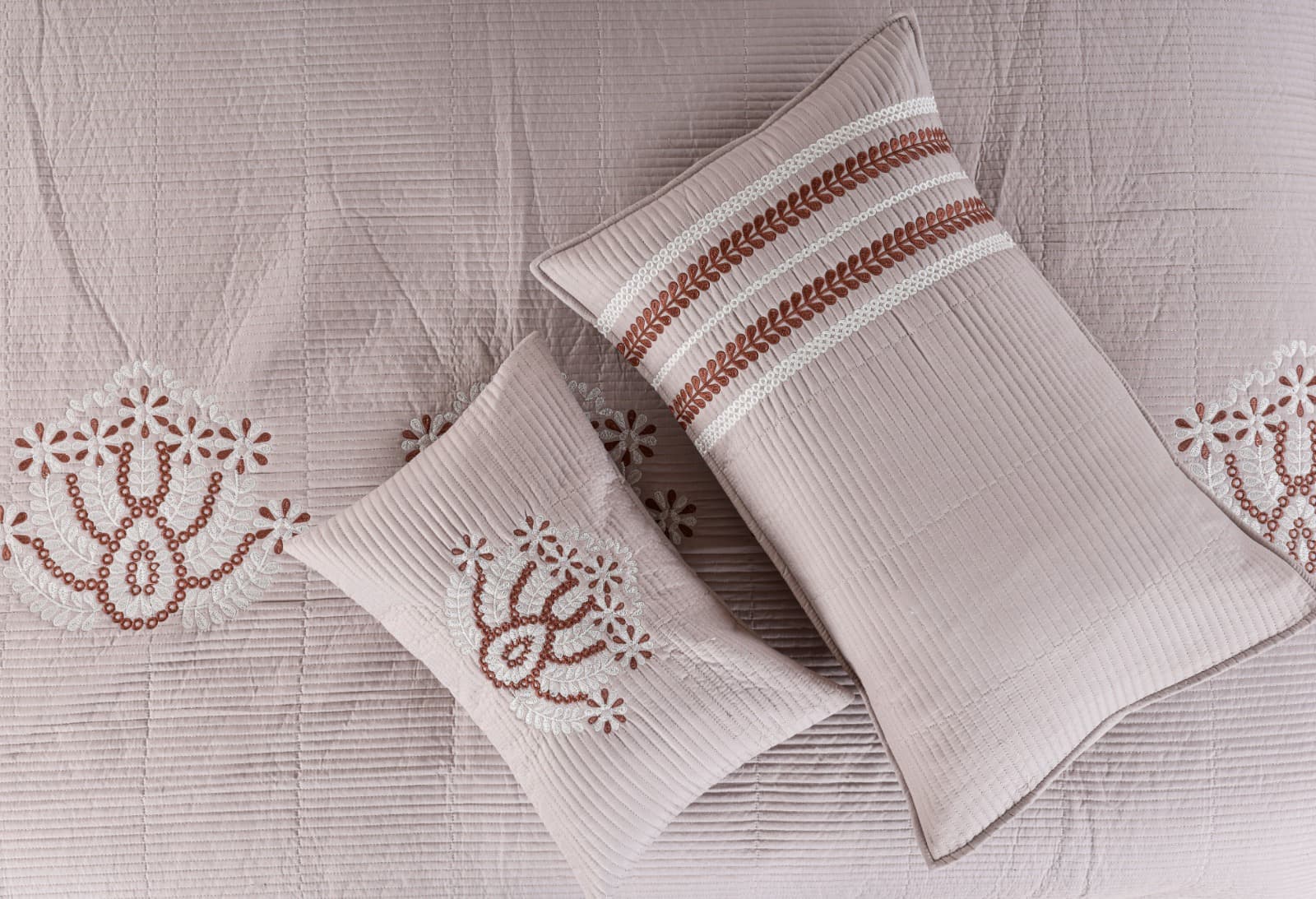 Damask Dusty Rose Pillow